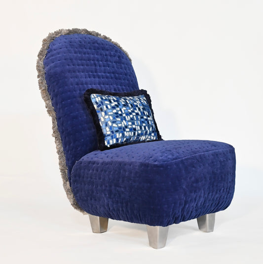 JOLLY 2 LOUNGE CHAIR - BLUE